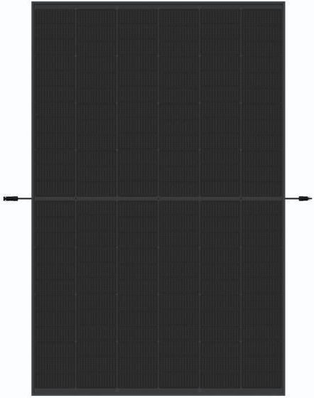 Saules panelis Trina Vertex S+ 450W, n-type, DG, full black